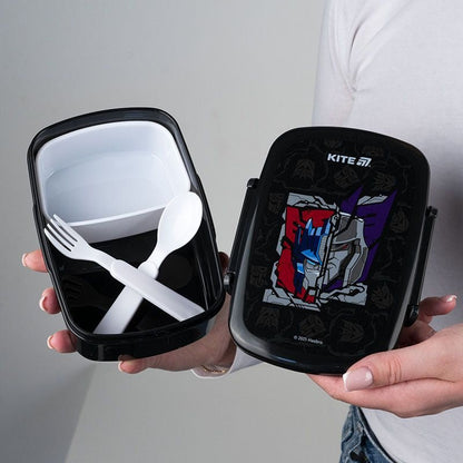 Lunchbox Śniadaniówka ze Sztućcami 750 ml Transformers Kite
