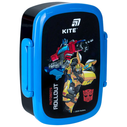 Niebieski lunchbox Transformers Kite 750 ml dla chłopca.