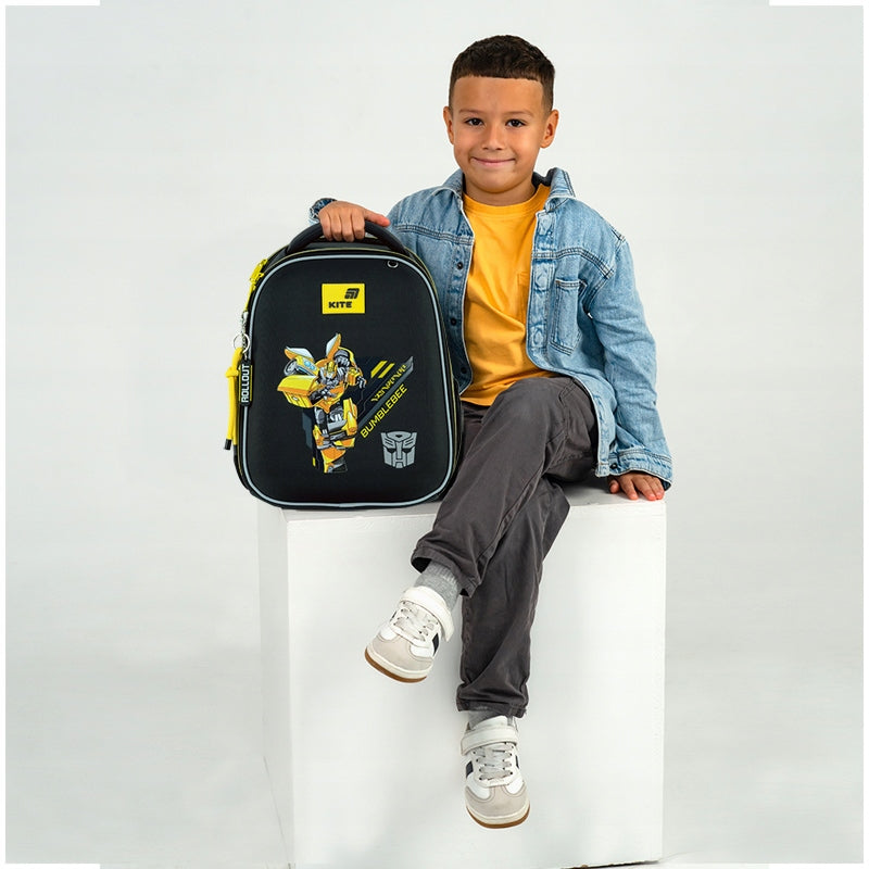 Tornister szkolny dla chłopców 6 lat Transformers Kite 