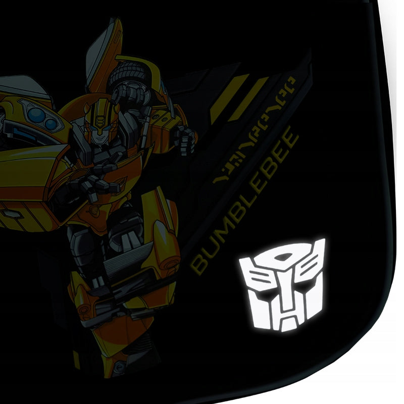 Tornister szkolny Transformers Kite – elementy odblaskowe