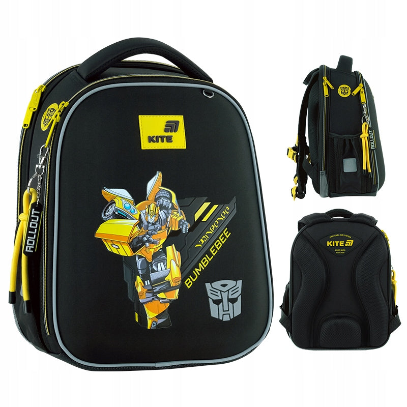 Tornister szkolny Transformers Kite – komplet widoków produktu