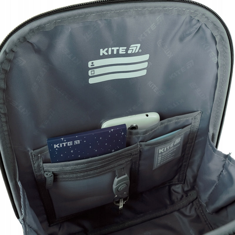 Tornister szkolny Transformers Kite – kieszeń na telefon