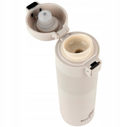 termos dziecięcy z czujnikiem temperatury beżowy Kite