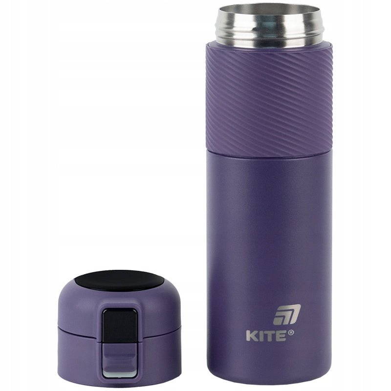 nowoczesny termos z termometrem LED 450 ml