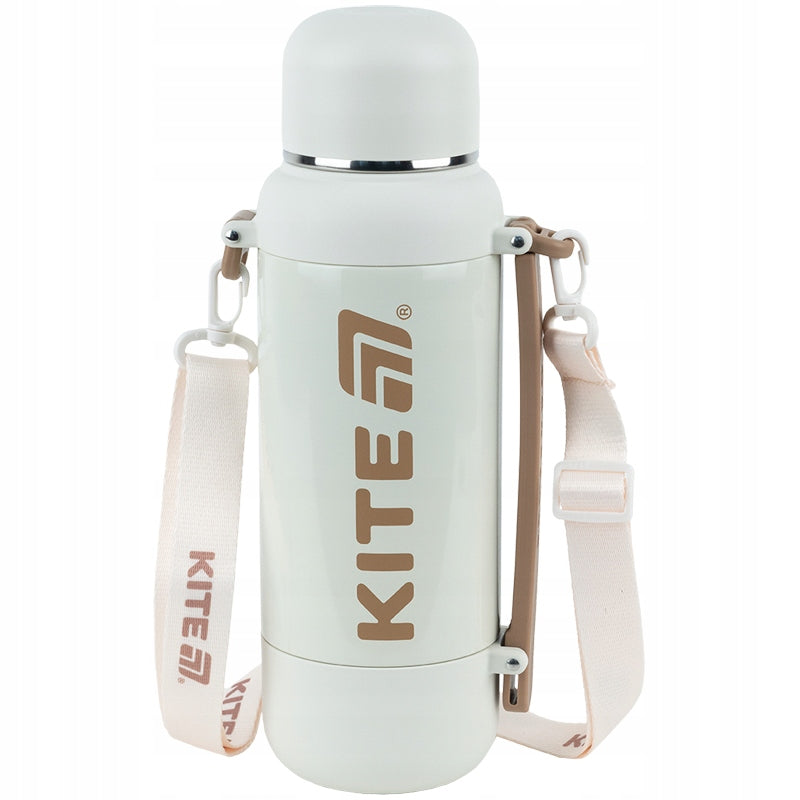 Termos na napoje z kubkiem i uchwytem Kite K25-1225-2