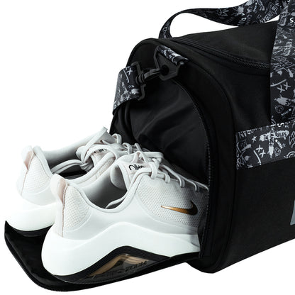 Oddzielna komora na obuwie w torbie sportowej Kite