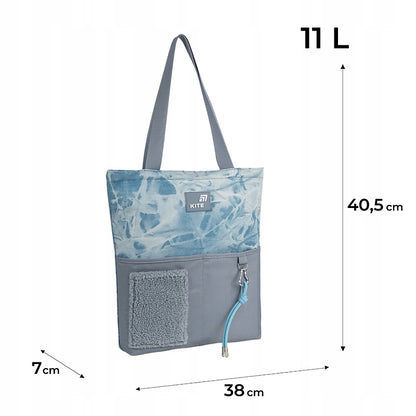 Wymiary torby shopper w stylu jeansowym
