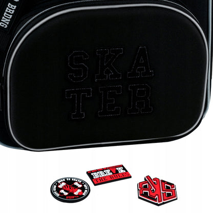 Tornister Kite z wymiennymi naszywkami – detal