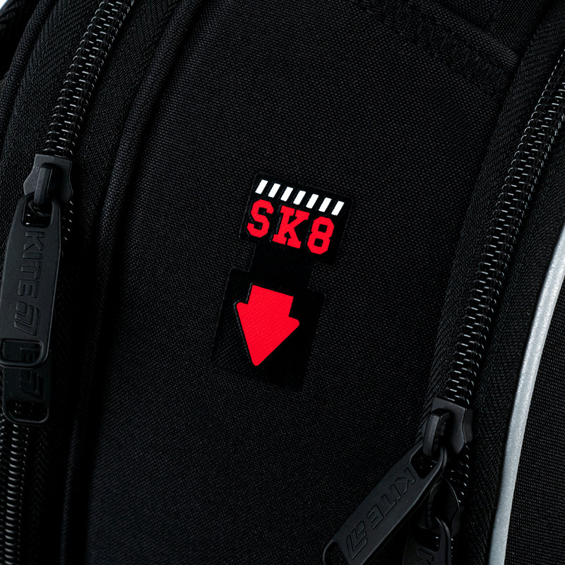 Tornister Kite z wymiennymi naszywkami – detal