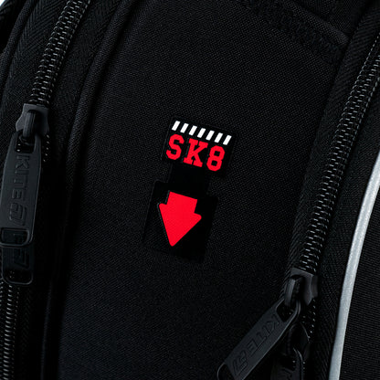 Tornister Kite z wymiennymi naszywkami – detal