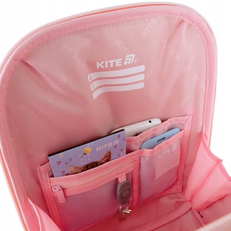 Tornister szkolny Kite – miejsce na dane dziecka