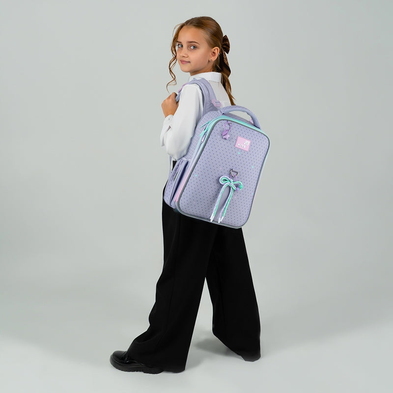 Tornister ortopedyczny Kite K26-531M widok z boku