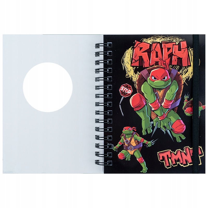 Kołonotatnik notes fioletowy 80 kartek Ninja Turtles Kite