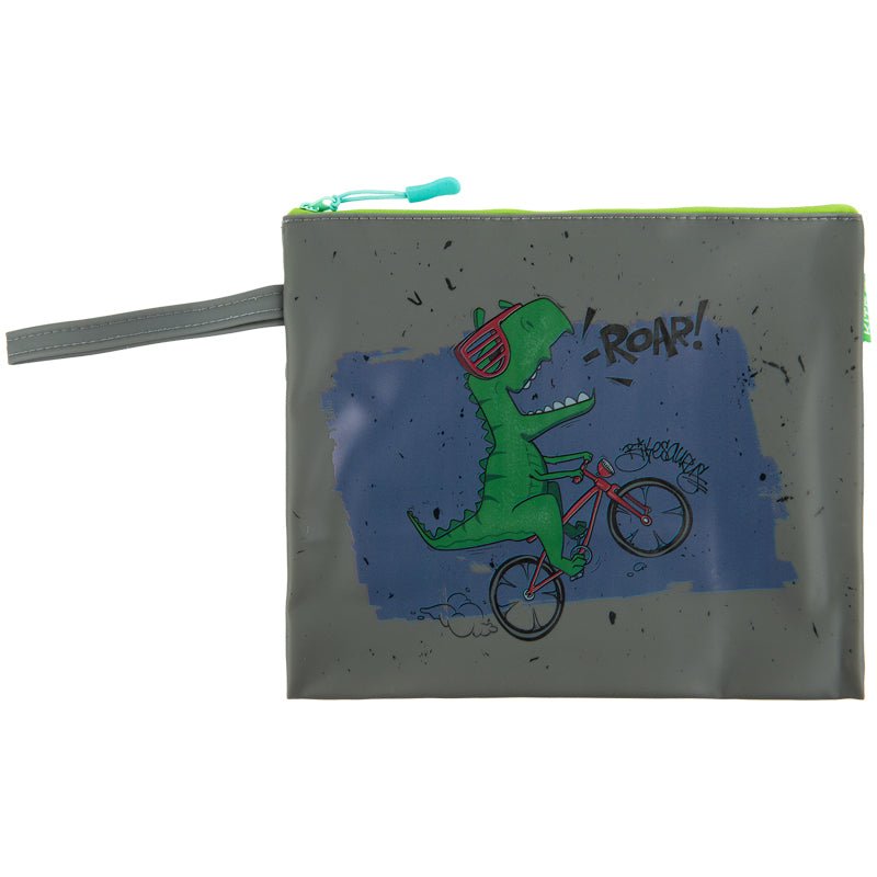 Silikonowa teczka na suwak z uchwytem na zamek B5 Kite K22-469-02 pozwoli zachować zeszyty w porządku, a także zorganizuje wzorowy porządek w plecaku. W teczce możesz umieścić zeszyty i drobne artykuły papiernicze.