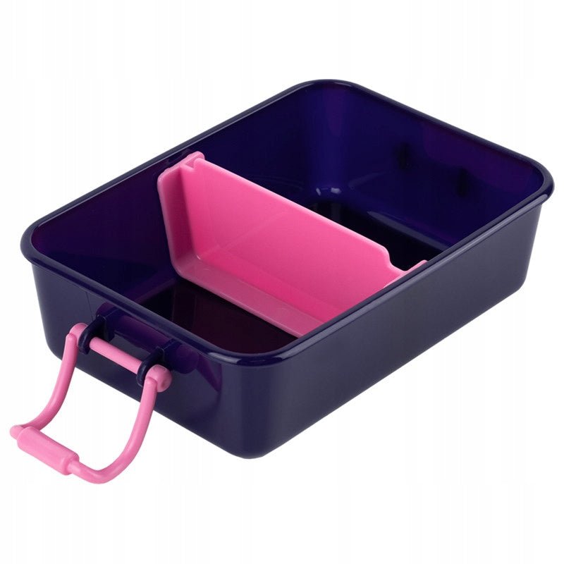 Lunchbox do szkoły z przegrodą 650 ml motywacyjny