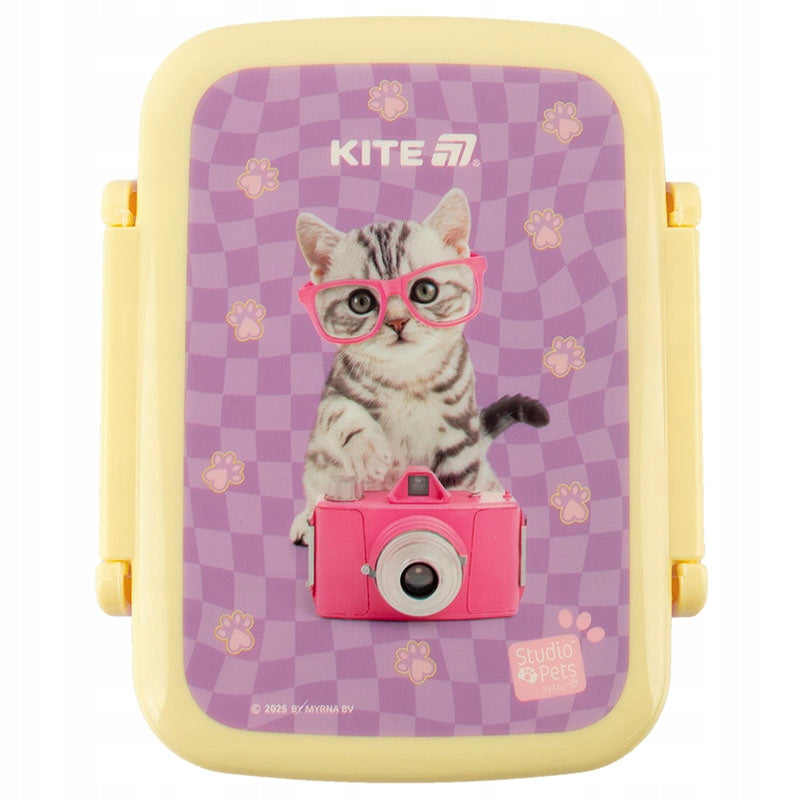 Śniadaniówka z przegródkami do szkoły 420ml Studio Pets Kite