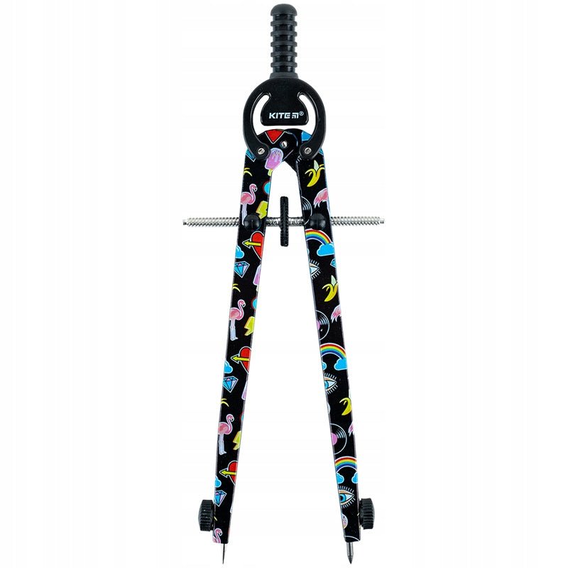 Cyrkiel szkolnyuniwersalny 165mm wzory Kite