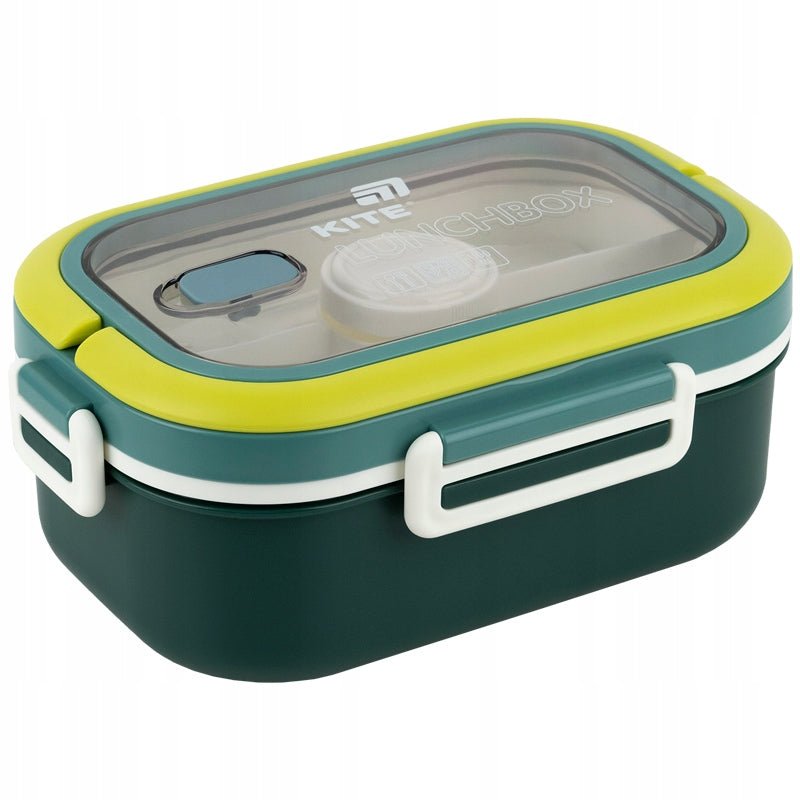 Pojemnik na lunch dla dzieci Kite z rączką i przezroczystą pokrywką
