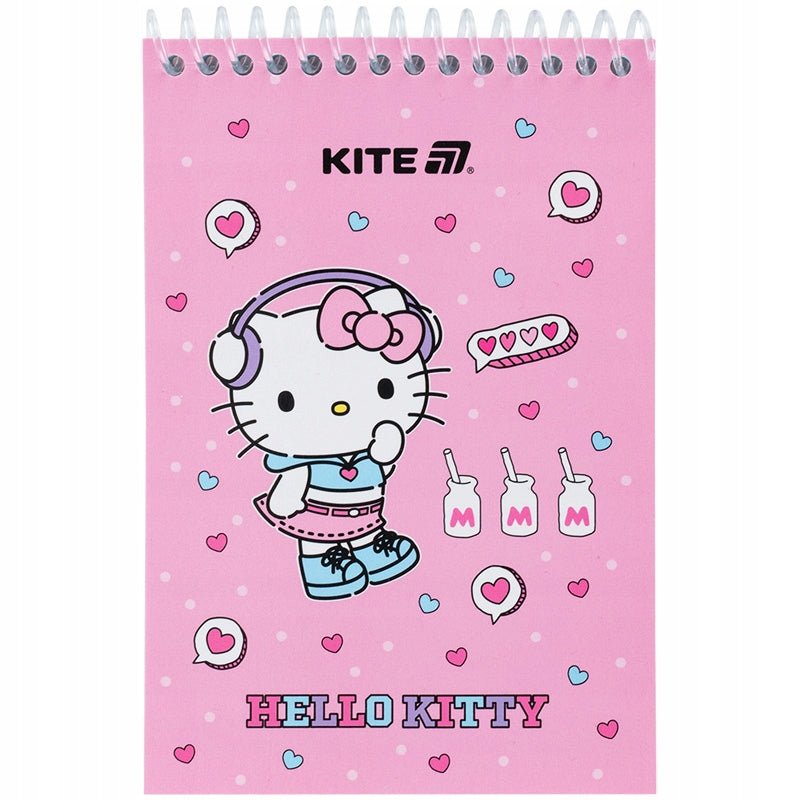 Notes spiralny A6 kołonotatnik Hello Kitty Kite