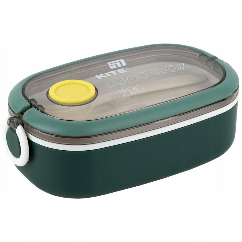 Śniadaniówka dla dzieci Kite 900 ml z przezroczystą pokrywką i rączką