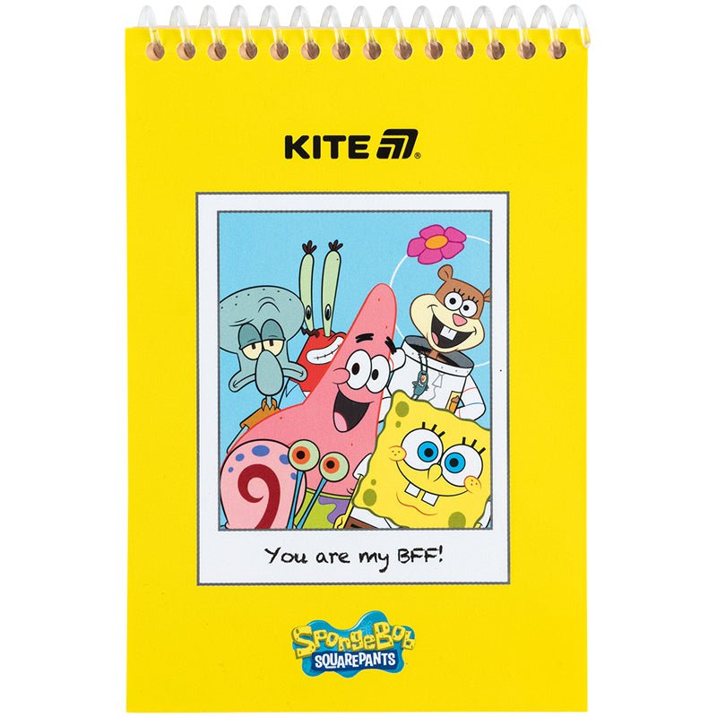 Notes spiralny A6 kołonotatnik Spoonge Bob Kite