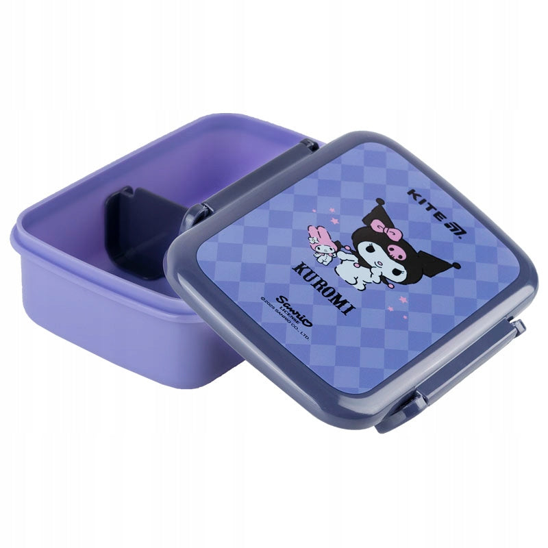 Śniadaniówka z przegródkami do szkoły 420ml Kuromi Kite