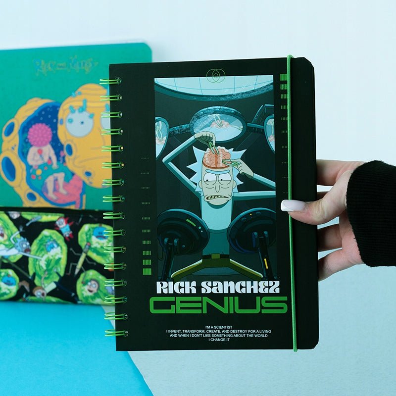 Notes Pamiętnik A5 80 KARTEK  Rick and Morty KITE