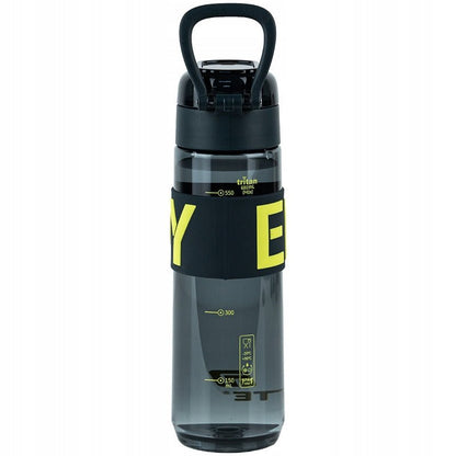 Butelka na wodę bidon do szkoły na siłownię 680ml z sitkiem szary Kite