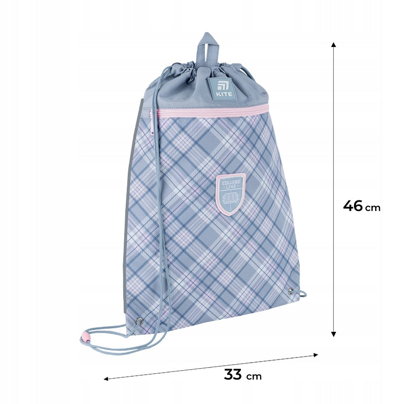 Worek na buty szkolny dla dziewczynki College Line Kite