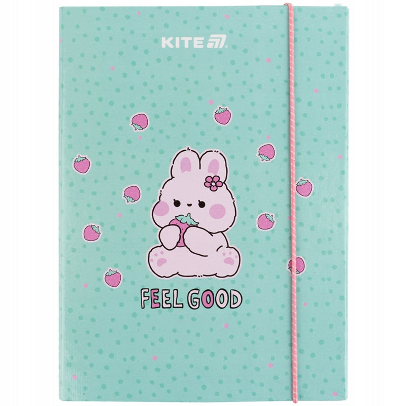 Teczka na notes z gumką B5 Kite Feel Good
