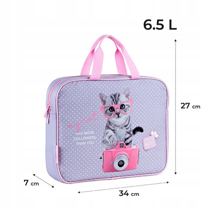 Torba na dokumenty teczka materialowa A4 Studio Pets Kite