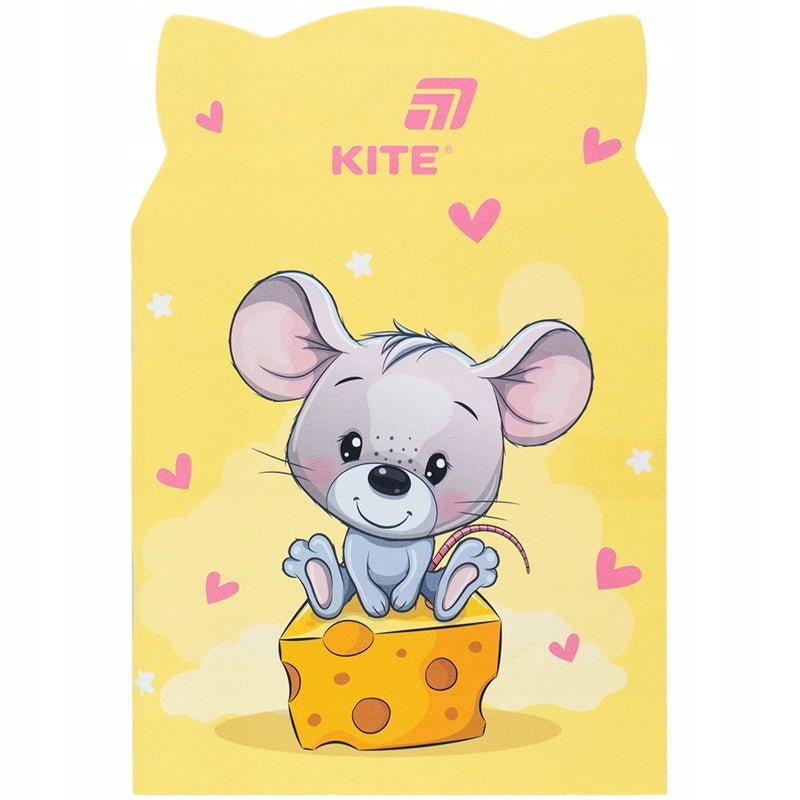 Notes Notatnik zółty z myszą B6 KITE