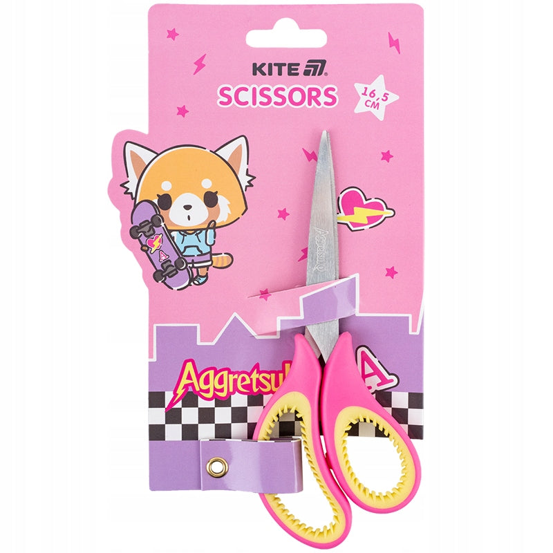 Nożyczki dla dzieci szkolne 16,5cm Aggretsuko Kite