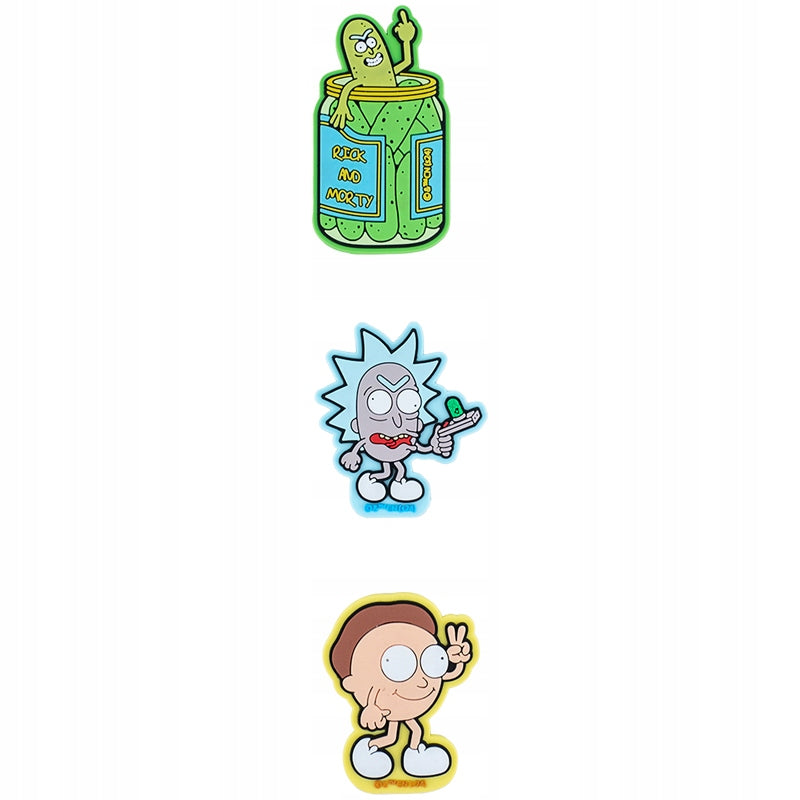 Naszywki na rzep emblemat 3 szt Rick and Morty KITE