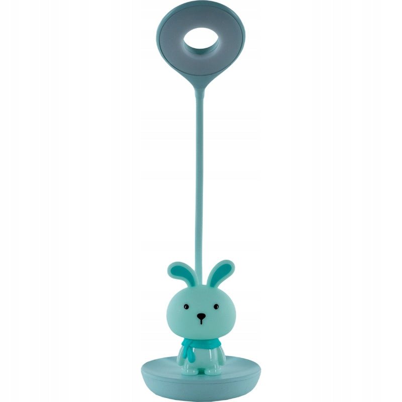 Lampa zielona krolik