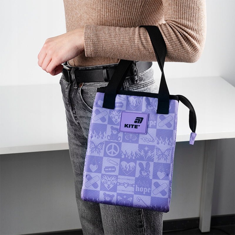 Torba termiczna na lunch Fioletowa Kite