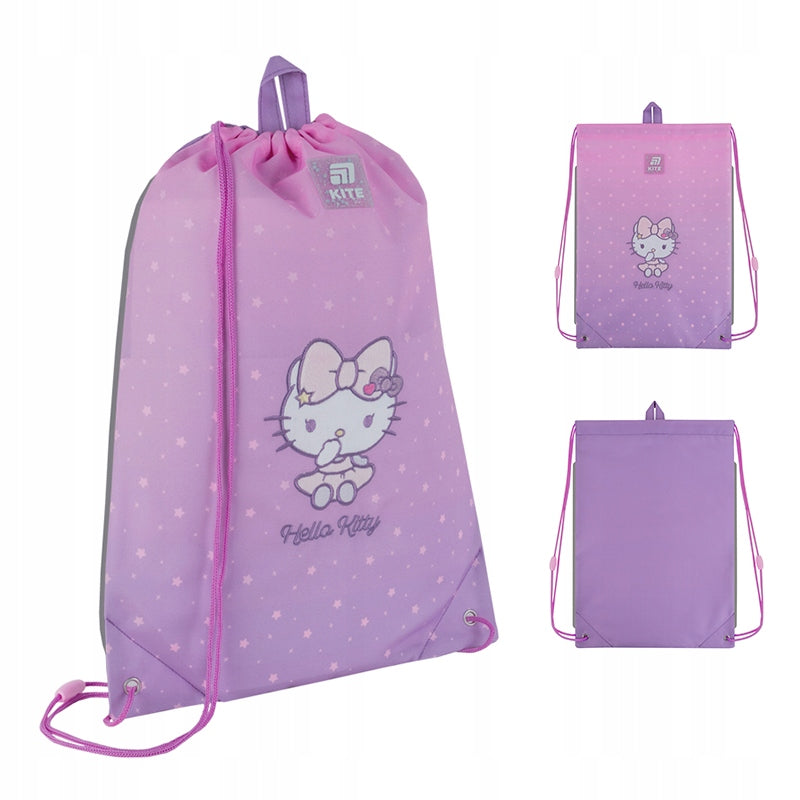 Worek na buty szkolny dla dziewczynek Hello Kitty Kite