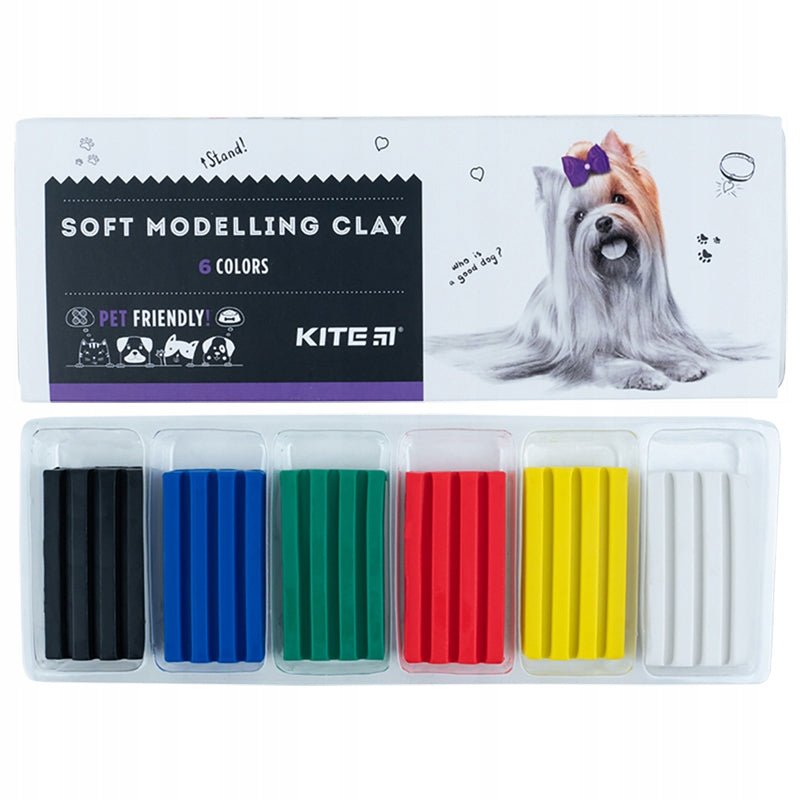 Plastelina 6 kolorów dla dzieci