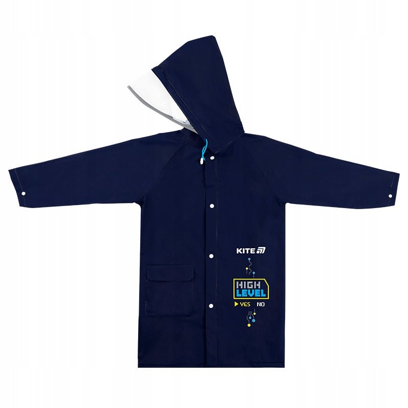 Płaszcz przeciwdeszczowy dla chłopca niebieski