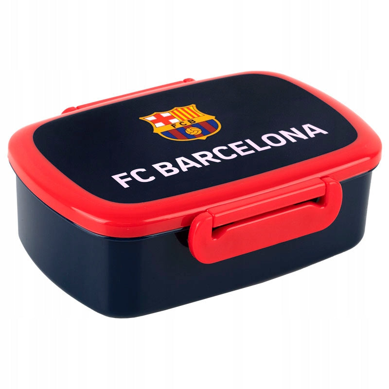 Lunchbox Śniadaniówka ze Sztućcami 750 ml FC Barcelona Kite