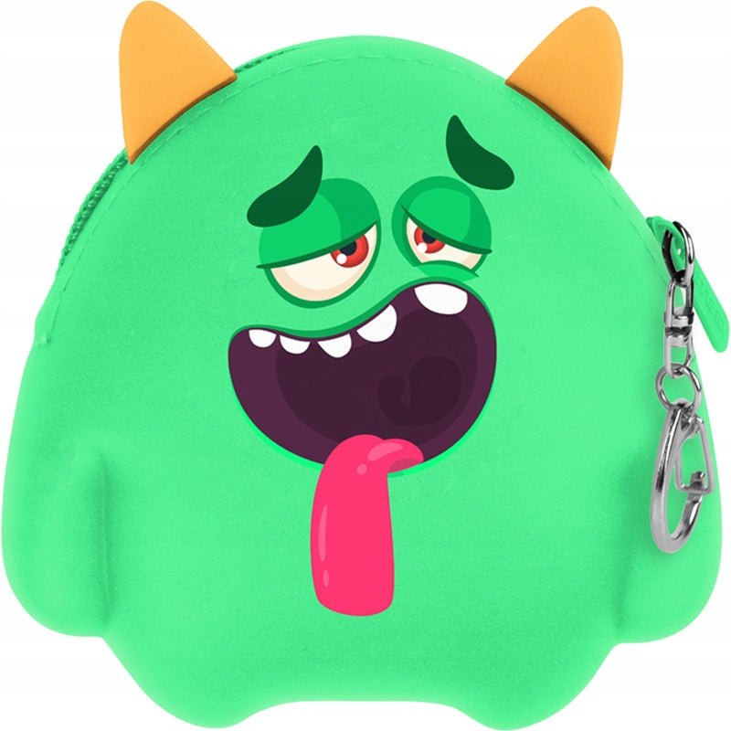 Portfel dziecięcy K22-596-2 wykonany jest z miękkiego i przyjemnego w dotyku silikonu