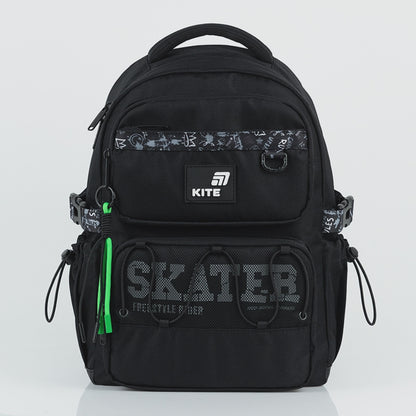 Plecak szkolny ortopedyczny dla chłopców czarny Kite Skate do szkoły