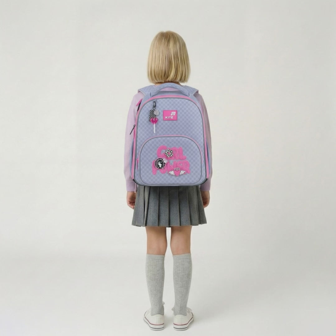Tornister szkolny ortopedyczny dla dziewczynek Kite Girl&