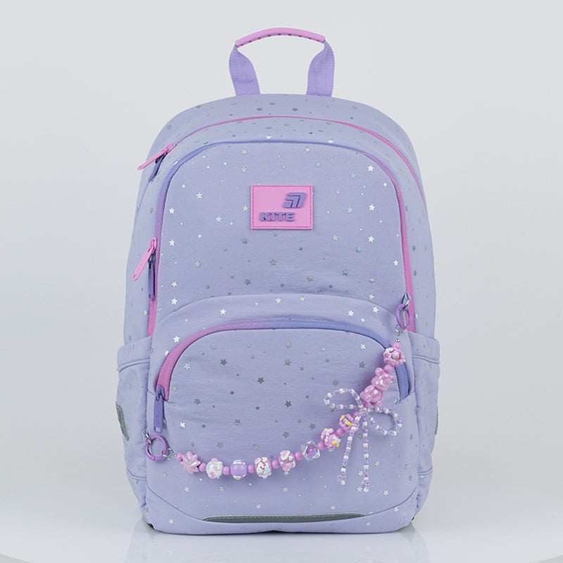 Batoh školský fialový ortopedický pre dievčatá Kite Twinke Star