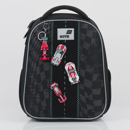 Školní aktovka ortopedická pro chlapce 1–3 třída Kite Race&amp;Win