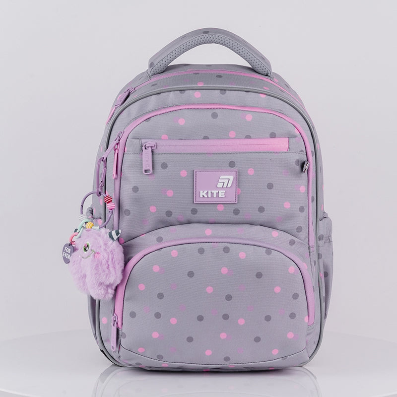 Batoh školní ortopedický Kite pro dívky 4-6 třída Cute Monster