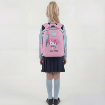 Tornister szkolny ortopedyczny dla dziewczynki do 1 klasy Hello Kitty Kite