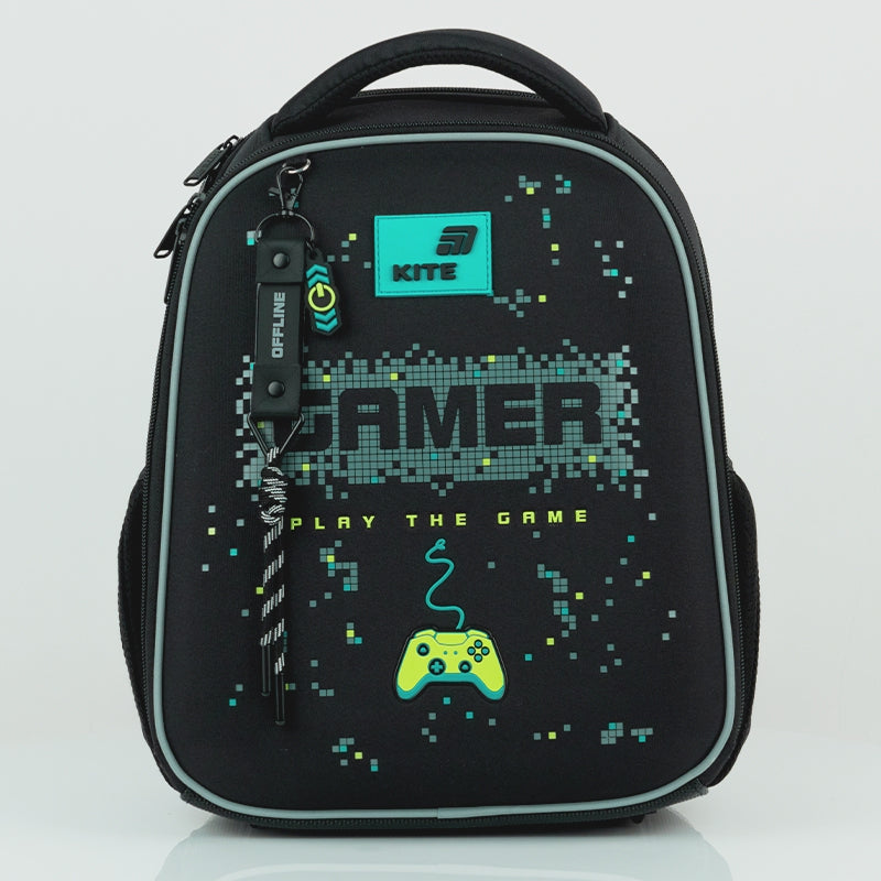 Tornister do szkoły z nóżkami ortopedyczny dla chłopca 6 lat Kite Play the Game