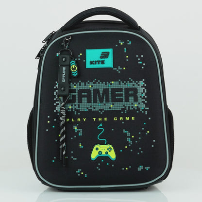 Tornister do szkoły z nóżkami ortopedyczny dla chłopca 6 lat Kite Play the Game