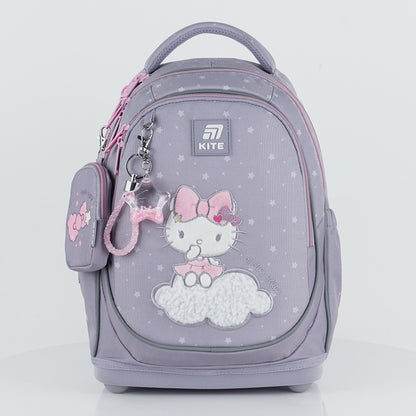 Plecak szkolny dla dziewczynek Hello Kitty fioletowy